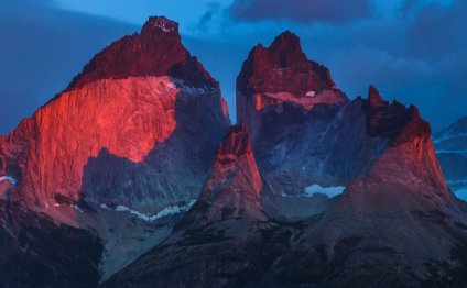 The scenery of Patagonia is