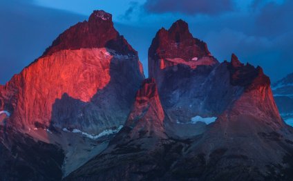 The scenery of Patagonia is