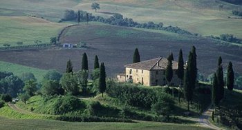 A classic view on this painting holiday in Tuscany, Italy A classic view on this painting holiday in Tuscany, Italy