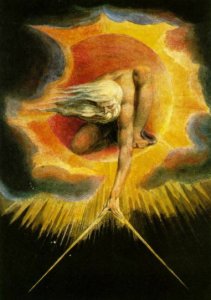 Ancient Days Watercolor, William Blake