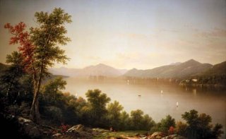 Casilear, John William: Lake George [Credit: Photograph by Katie Chao. Brooklyn Museum, New York, gift of The Roebling Society and Dick S. Ramsay Fund, 76.56]