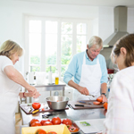 Cooking French food