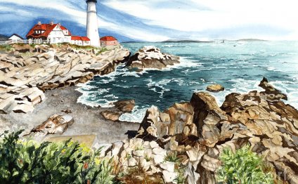 Maine paintings
