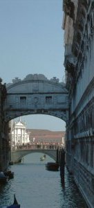 The Bridge of Sighs, Venice.