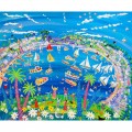 The story behind 'Fowey Fun' Artist John Dyer's feature Painting and Print of Fowey