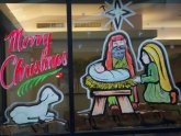 Holiday window painting patterns