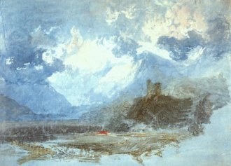 Turner: Dolbadarn Castle - Great Watercolor Artists on Craftsy