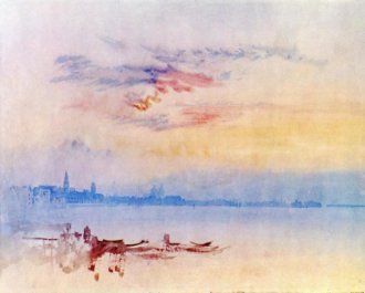 Turner: Venice Looking East from the Guidecca