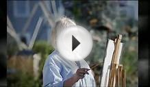 Art Painting on the Island of Monhegan Island Maine-Plein