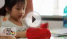 Creative art for kid :YARN ART