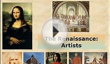 The Renaissance Artists