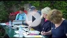 Watercolor painting workshop in Provence with