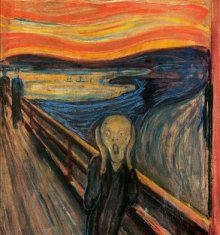 Most Famous Works Of Art: The Scream by Edvard Munch (source: wiki) Most Famous Works Of Art: The Scream by Edvard Munch